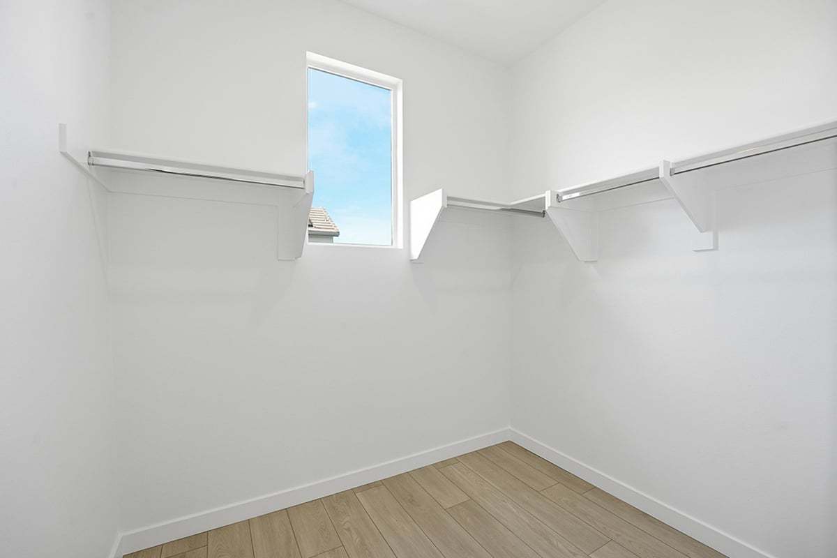 Primary walk-in closet