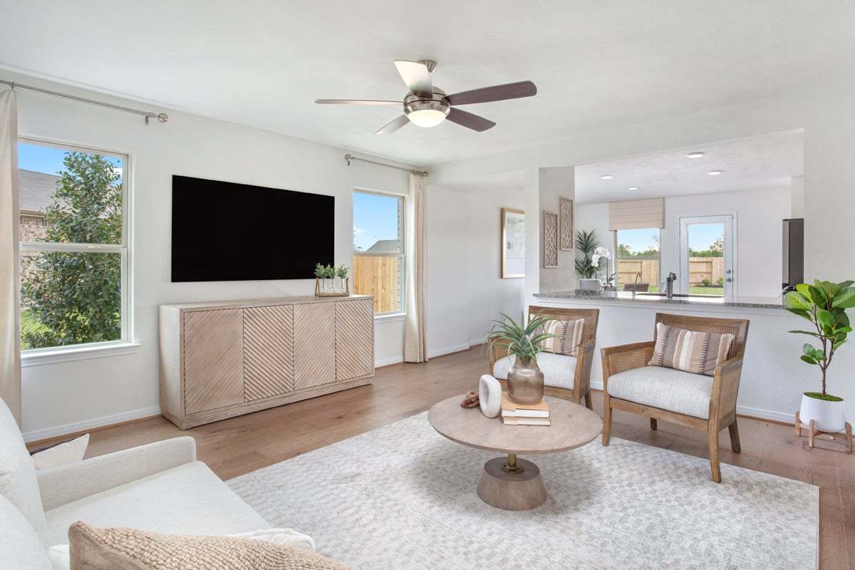 Plan 1234 - Great room
