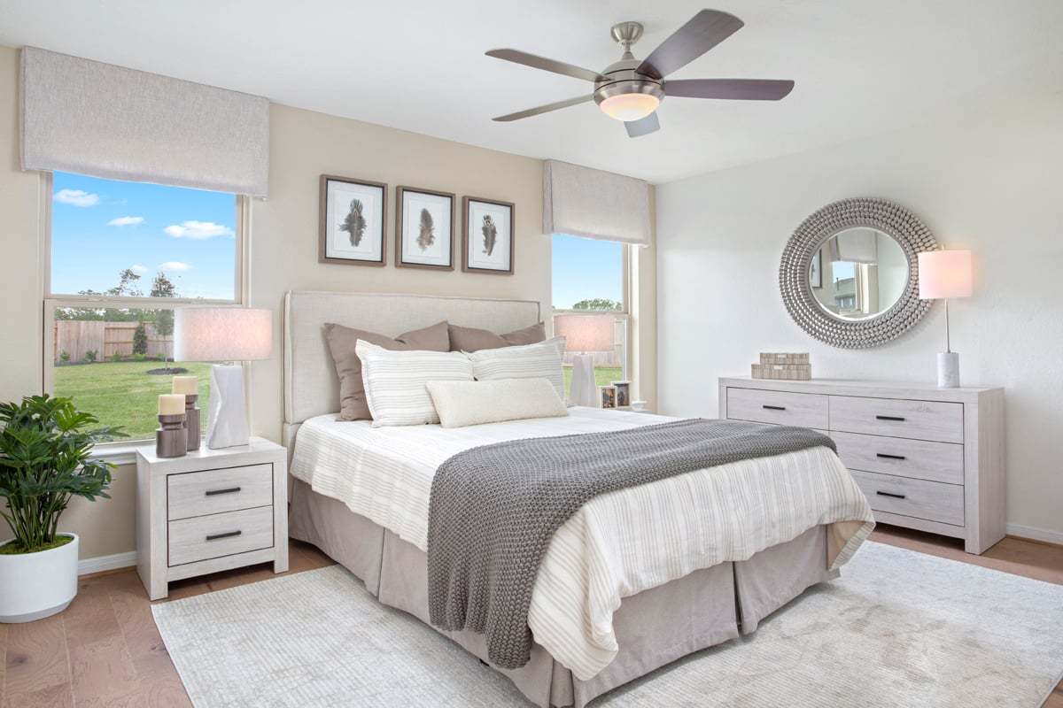 Plan 1234 - Primary bedroom
