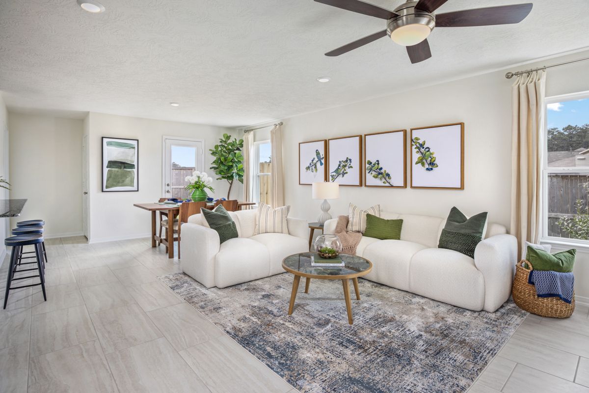 Plan 1360 - Great room
