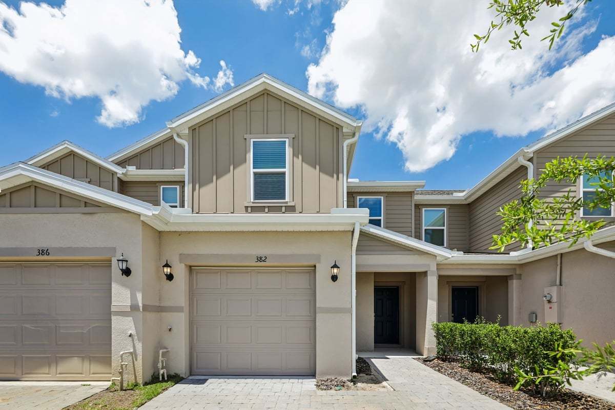 Plan 1557 - Reserve at Forest Lake Townhomes: Lake Wales, Florida - KB Home