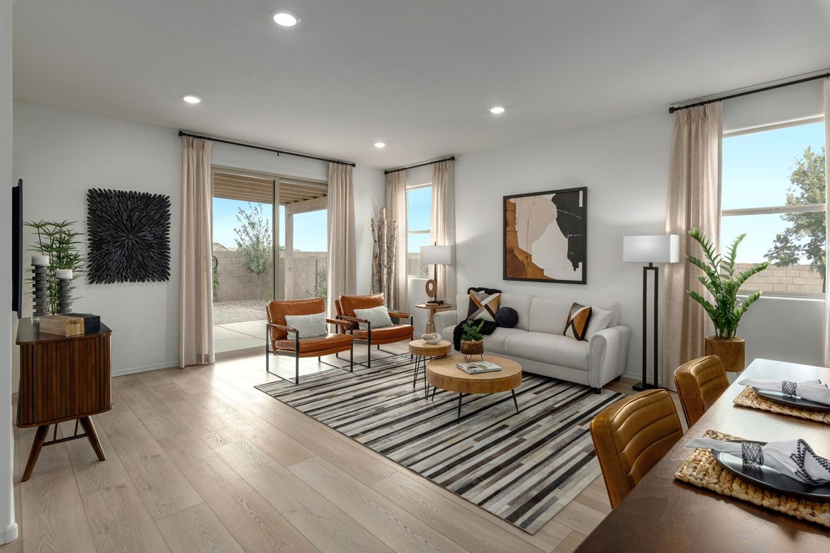 Plan 1465 Modeled - Great room