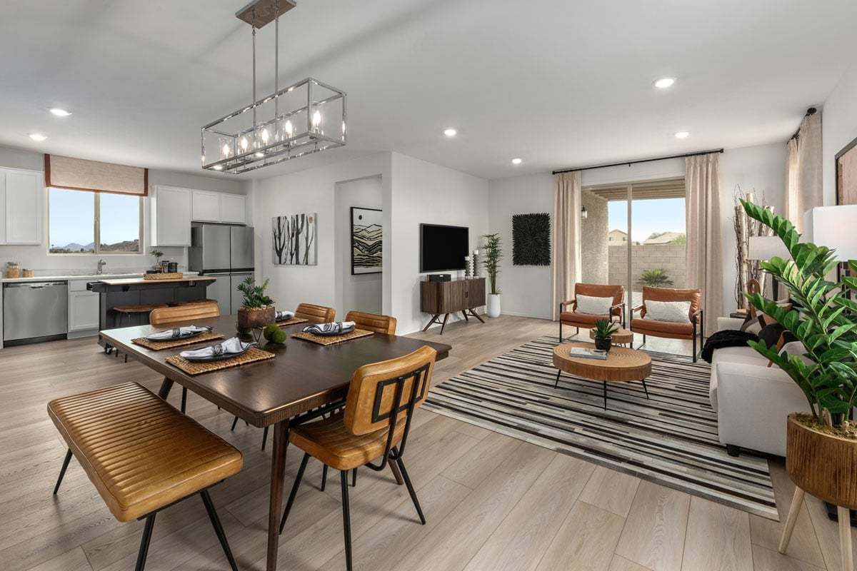 Plan 1465 Modeled - Great room