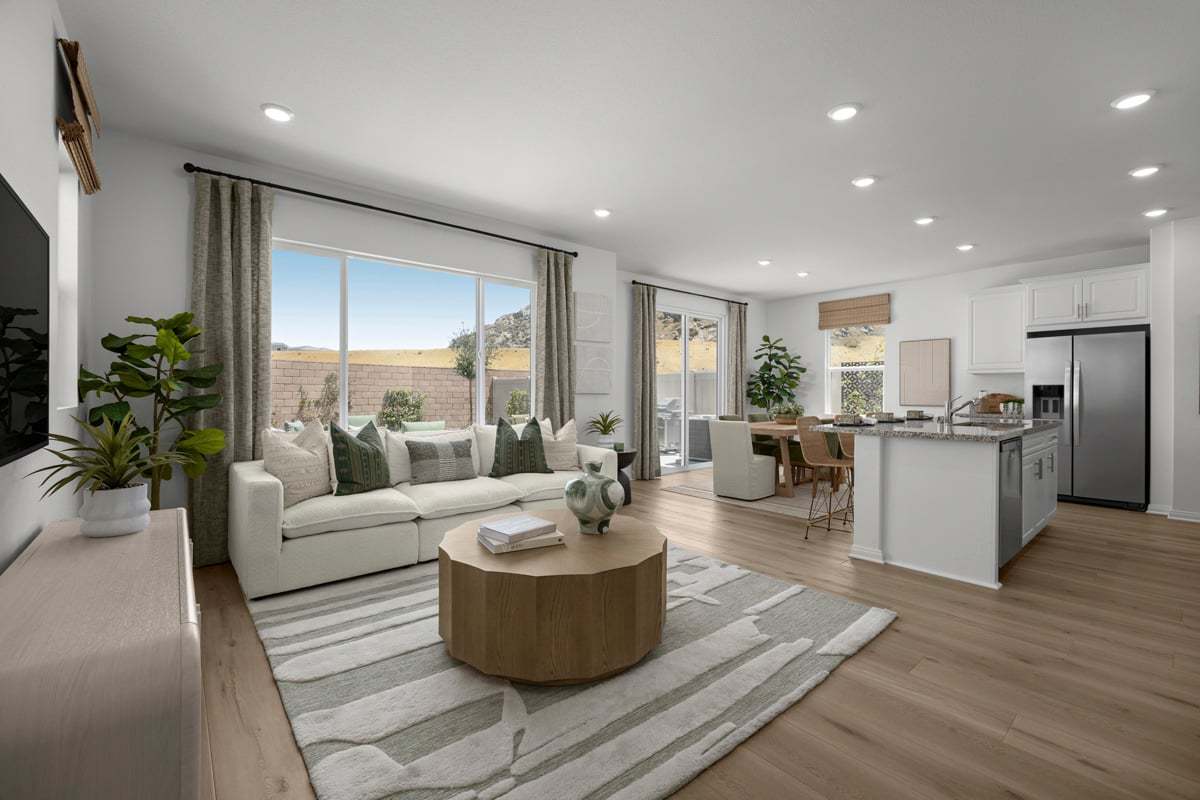 Plan 1669 Modeled - Great room