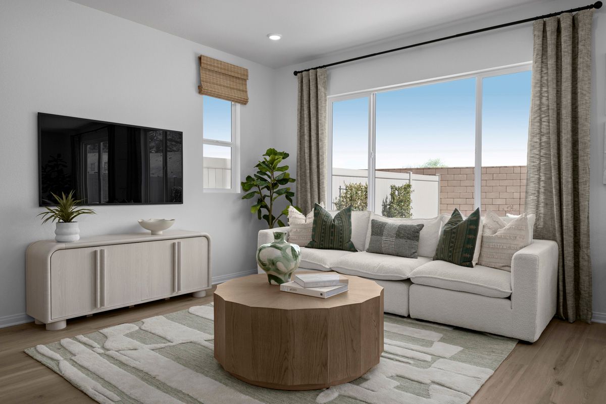 Plan 1669 Modeled - Great room