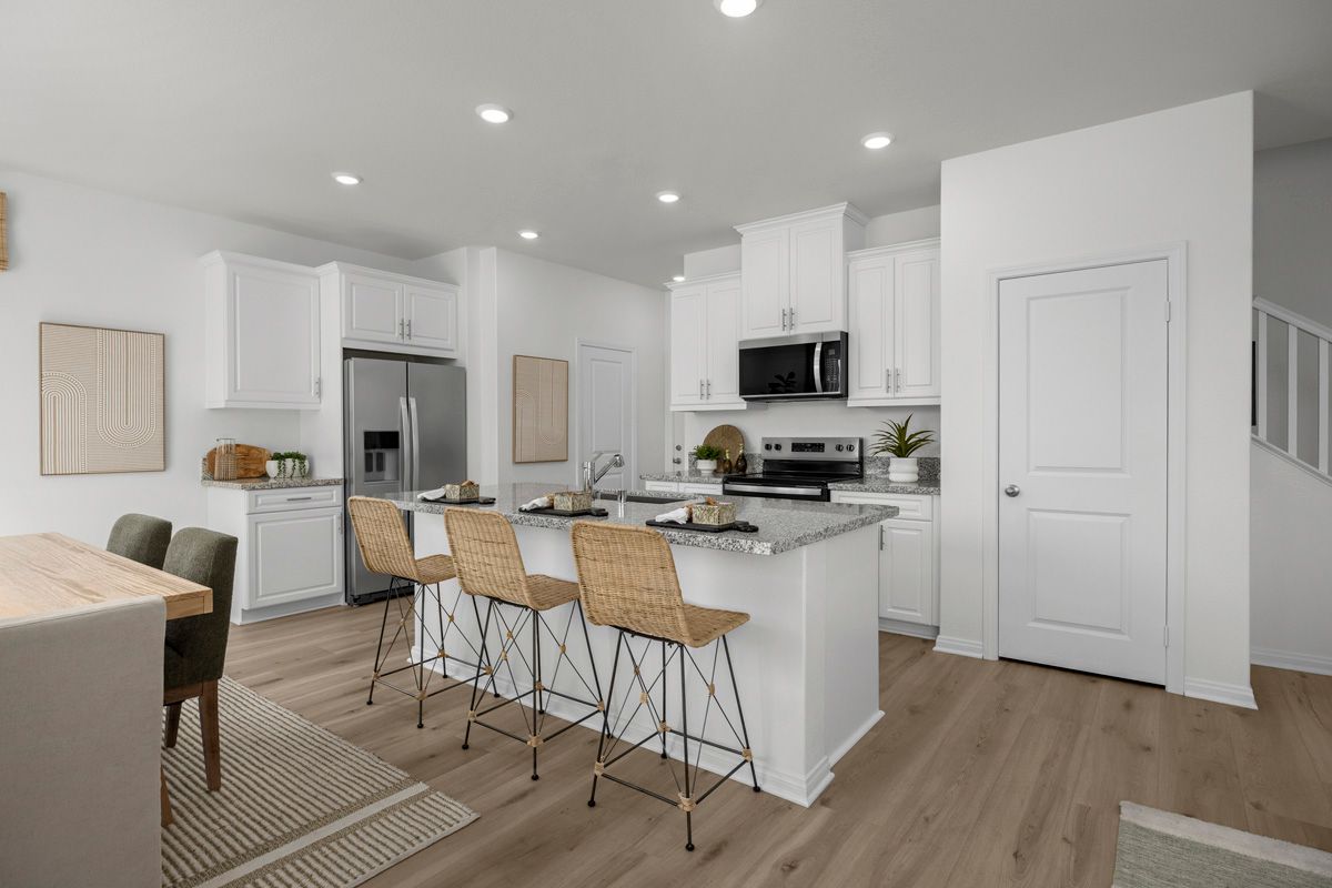 Plan 1669 Modeled - Kitchen