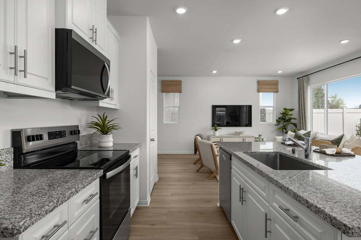 Plan 1669 Modeled - Kitchen