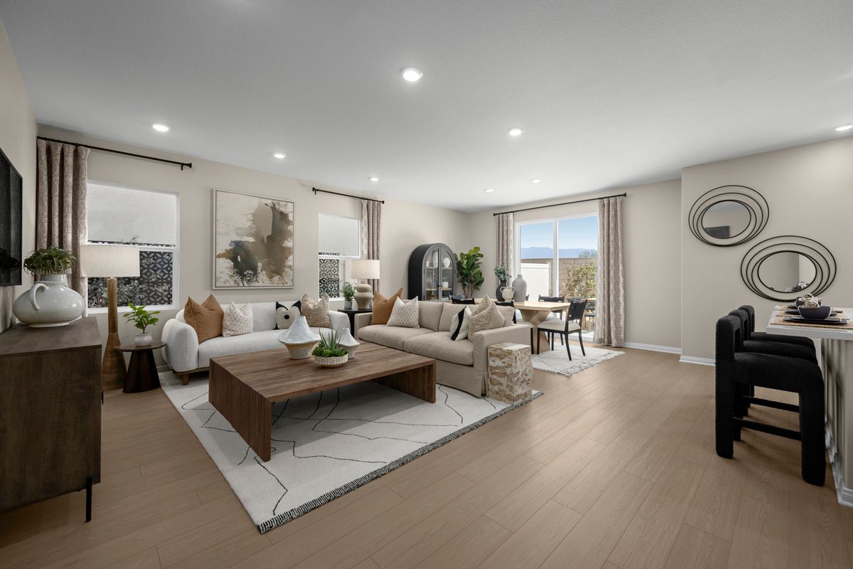 Plan 1877 Modeled - Great room