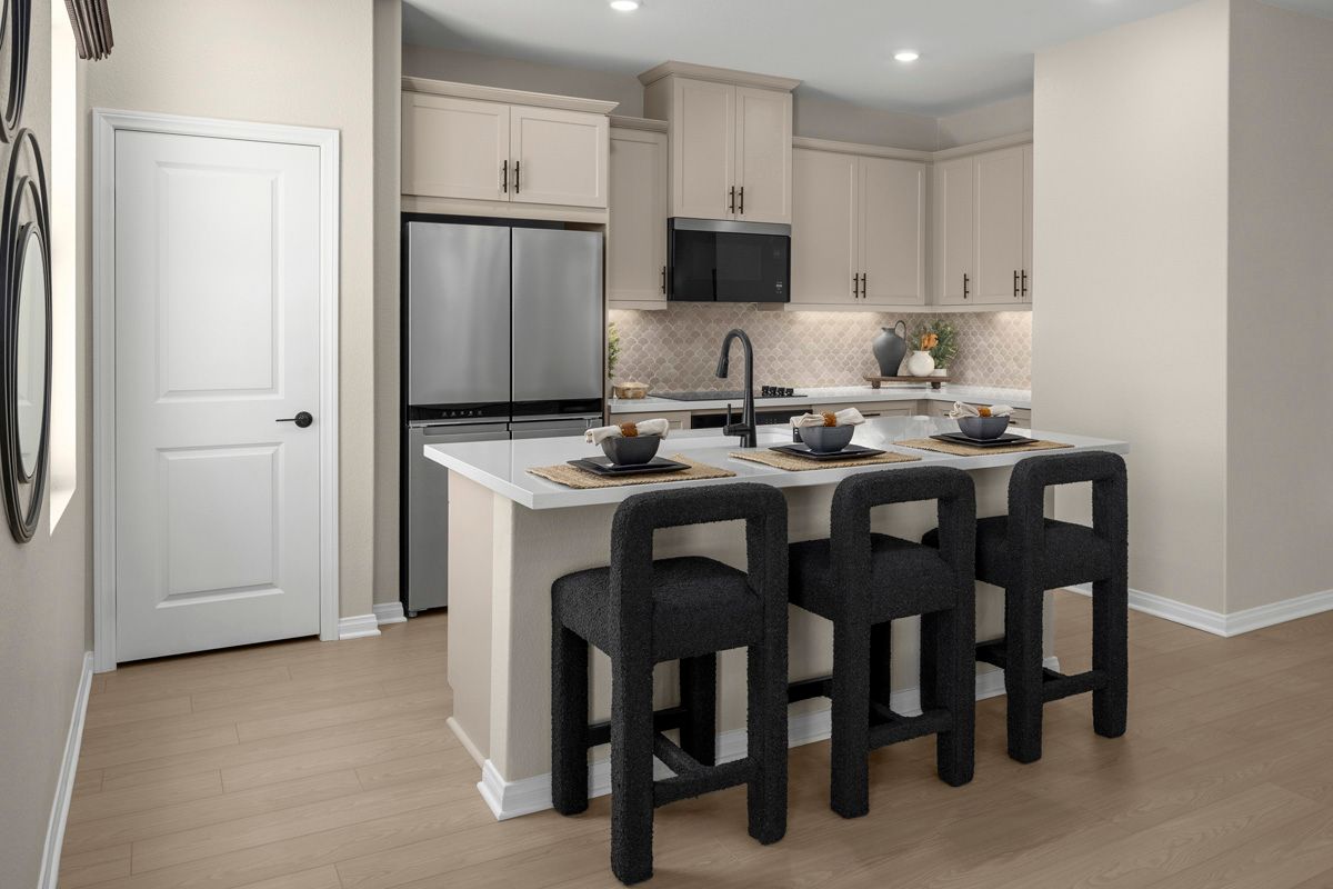 Plan 1877 Modeled - Kitchen