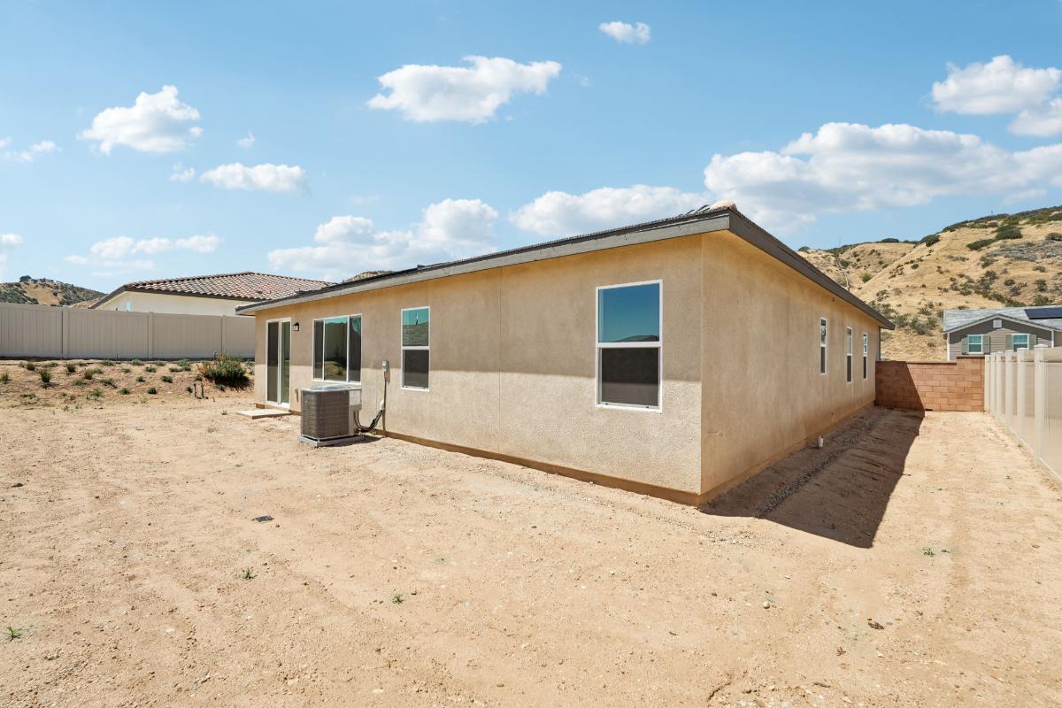 Rear exterior