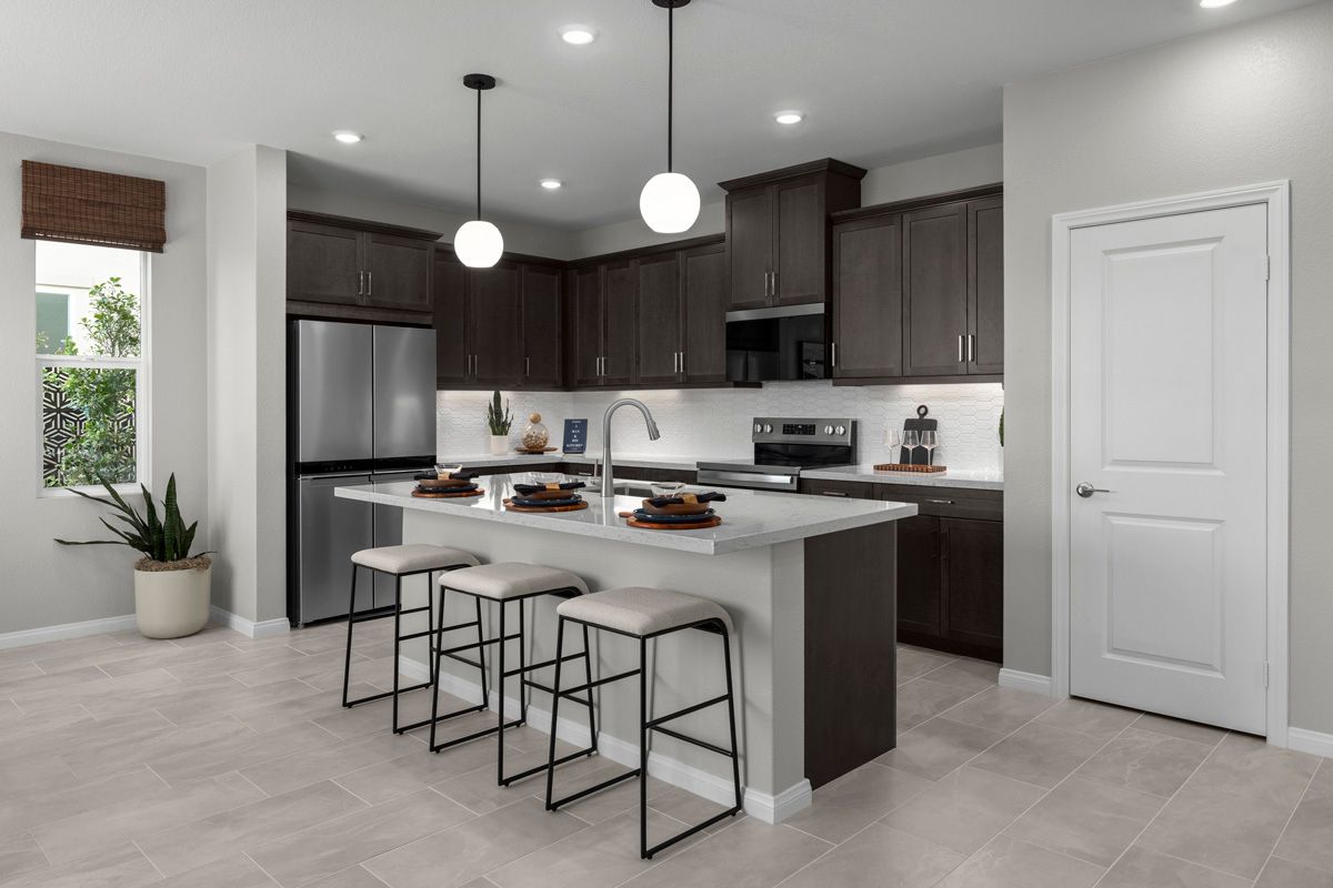Plan 2000 Modeled - Kitchen