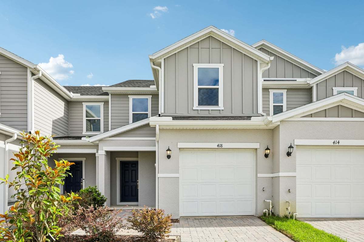 Plan 1557 - Reserve at Forest Lake Townhomes: Lake Wales, Florida - KB Home
