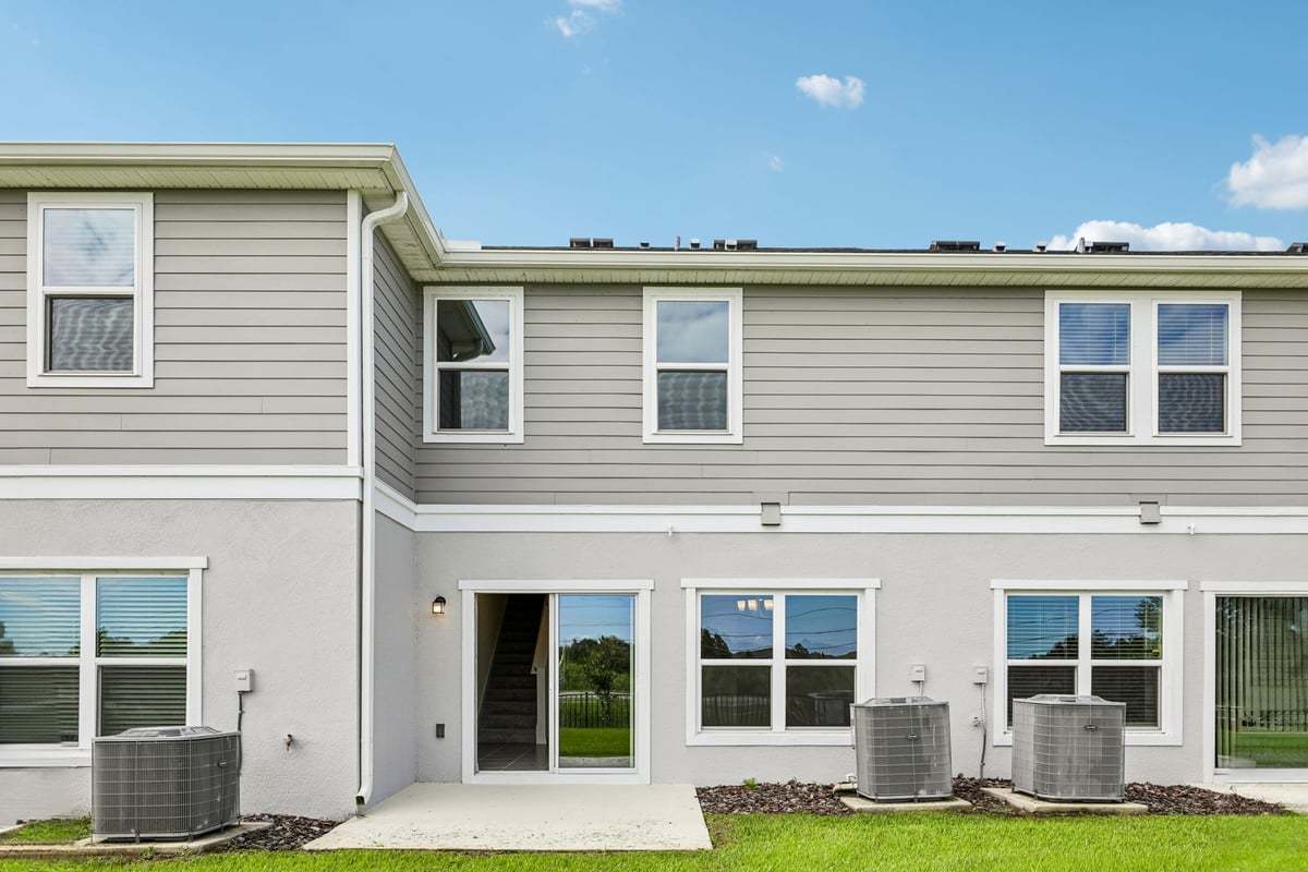 Rear exterior