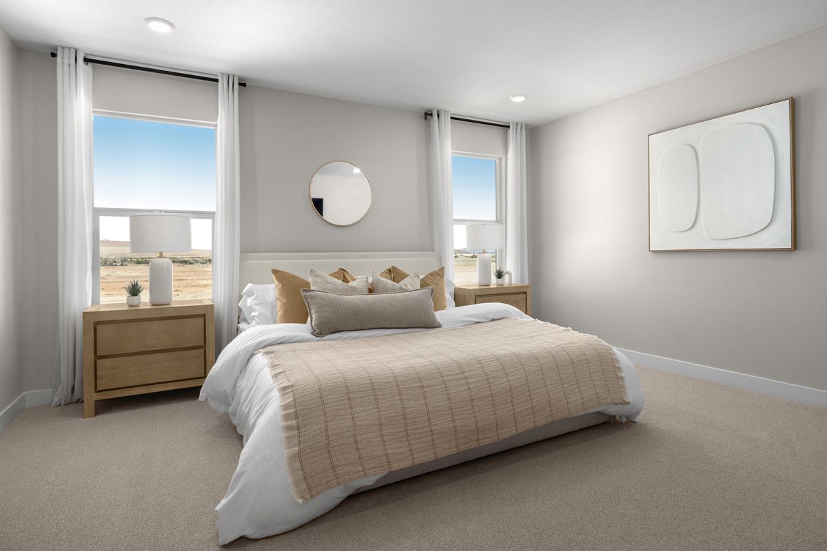 Plan 2069 Modeled - Primary bedroom