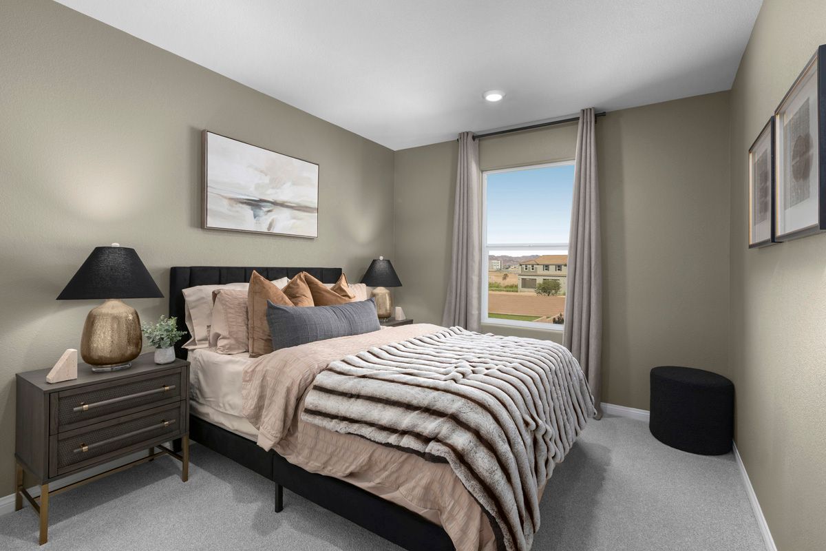 Plan 1477 Modeled - Bedroom 3