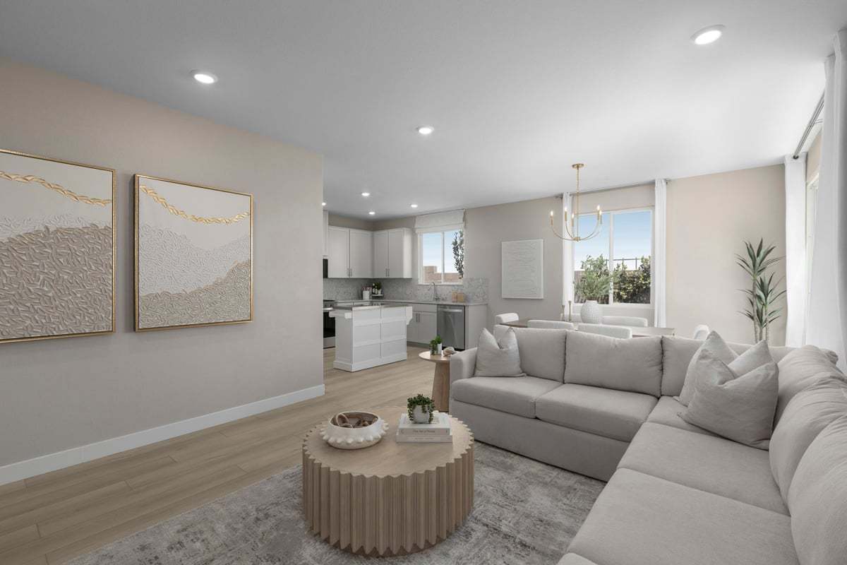 Plan 1510 Modeled - Great room