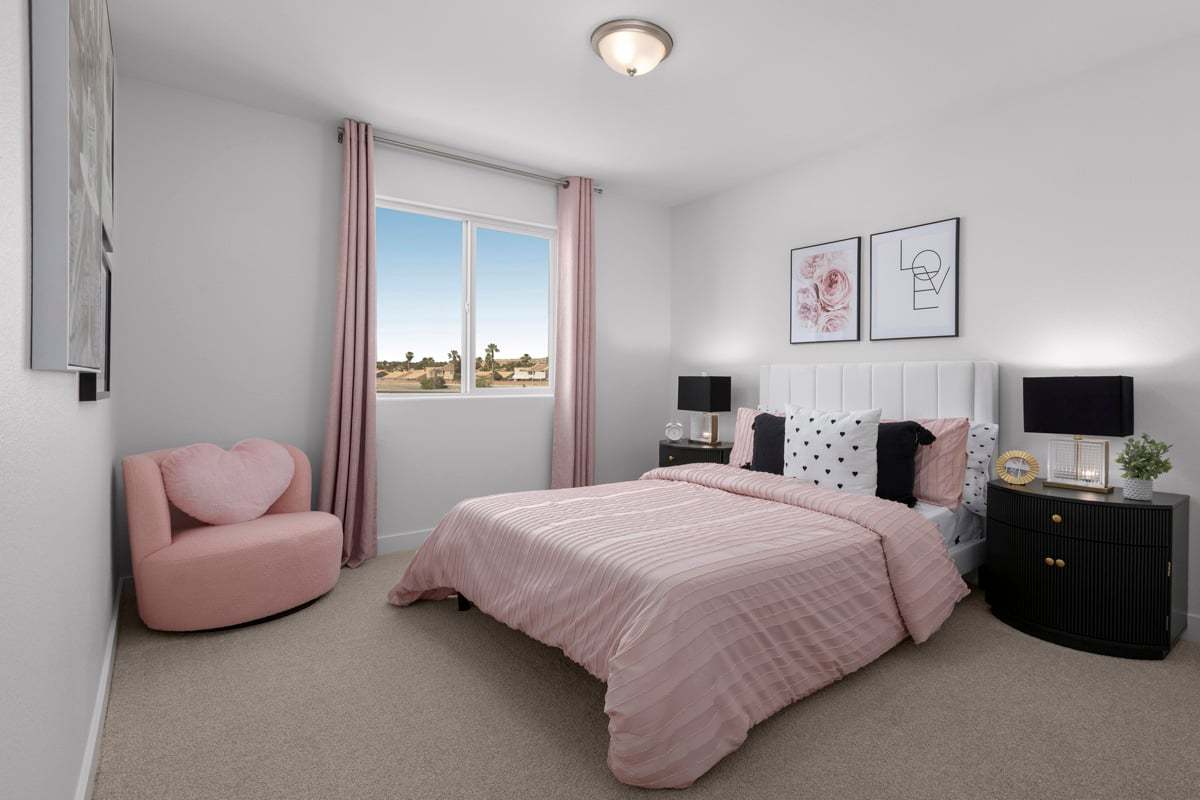 Plan 1510 Modeled - Bedroom 2
