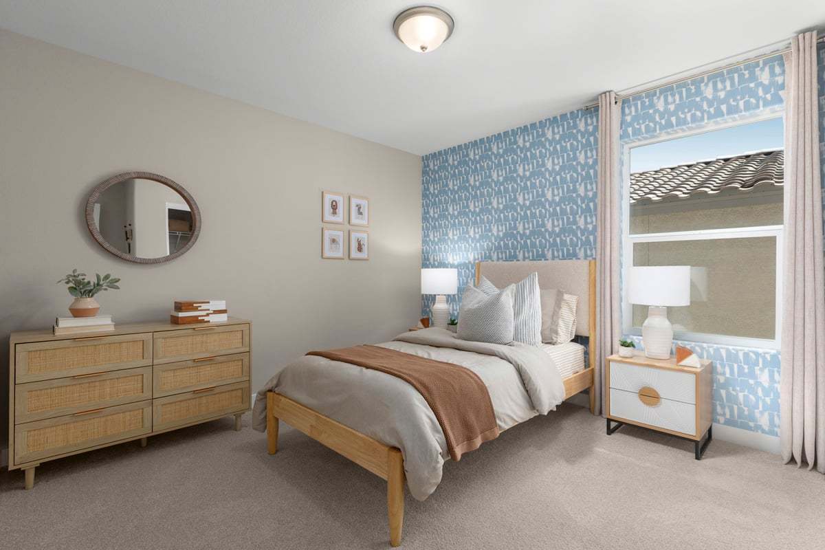 Plan 1510 Modeled - Bedroom 3
