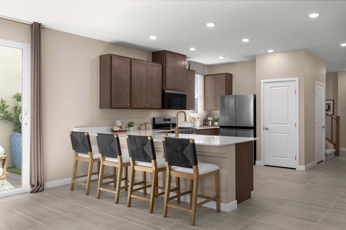 Plan 1765 Modeled - Kitchen