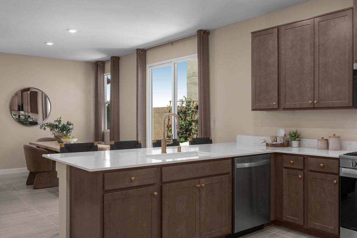 Plan 1765 Modeled - Kitchen