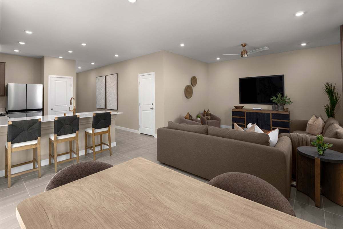 Plan 1765 Modeled - Great room