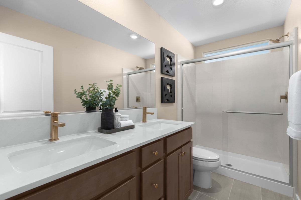 Plan 1765 Modeled - Primary bedroom