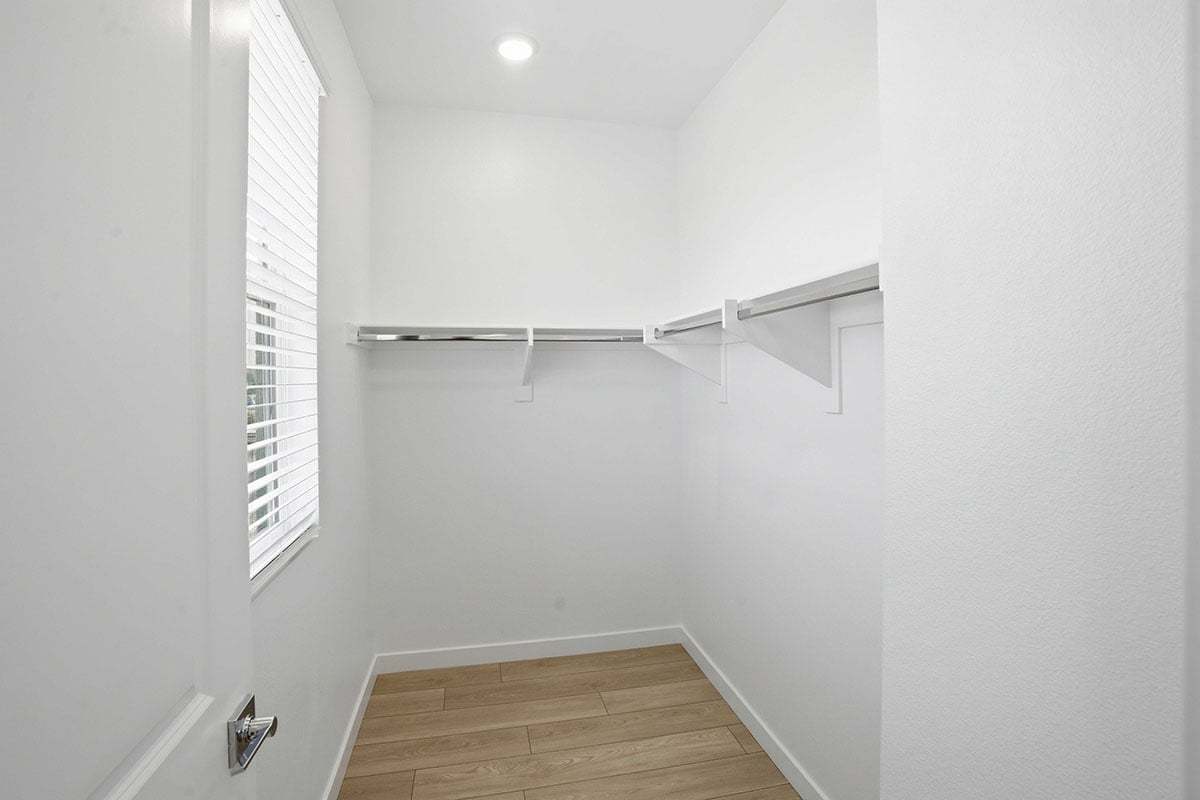 Primary walk-in closet