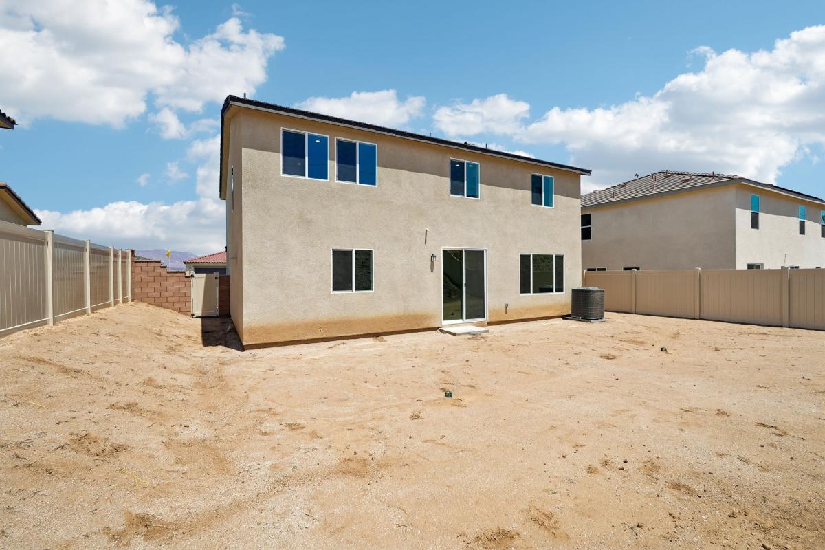 Rear exterior
