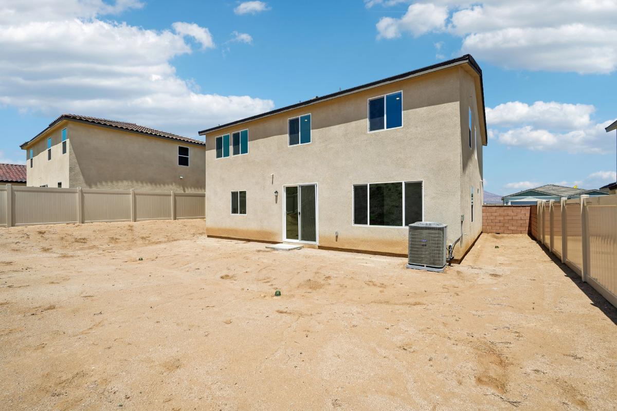Rear exterior