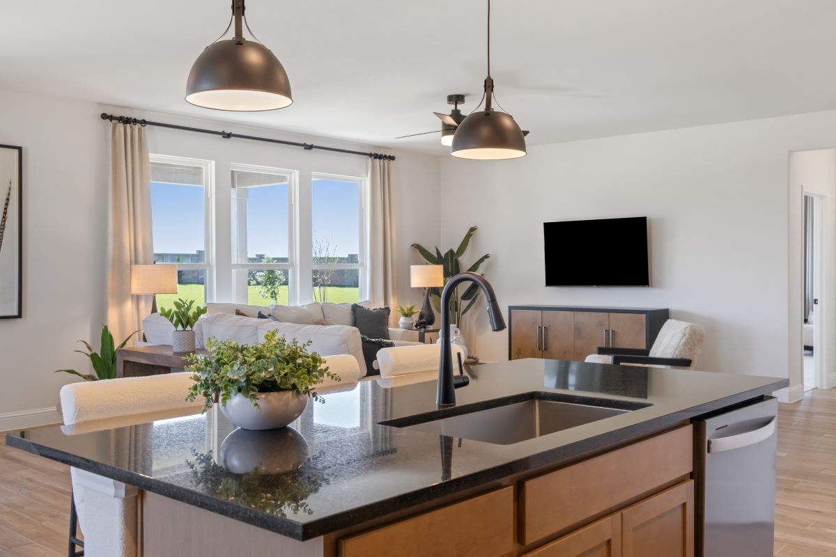 Plan 3147 Modeled - Kitchen island