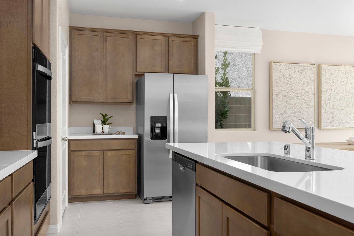Plan 1832 Modeled - Kitchen