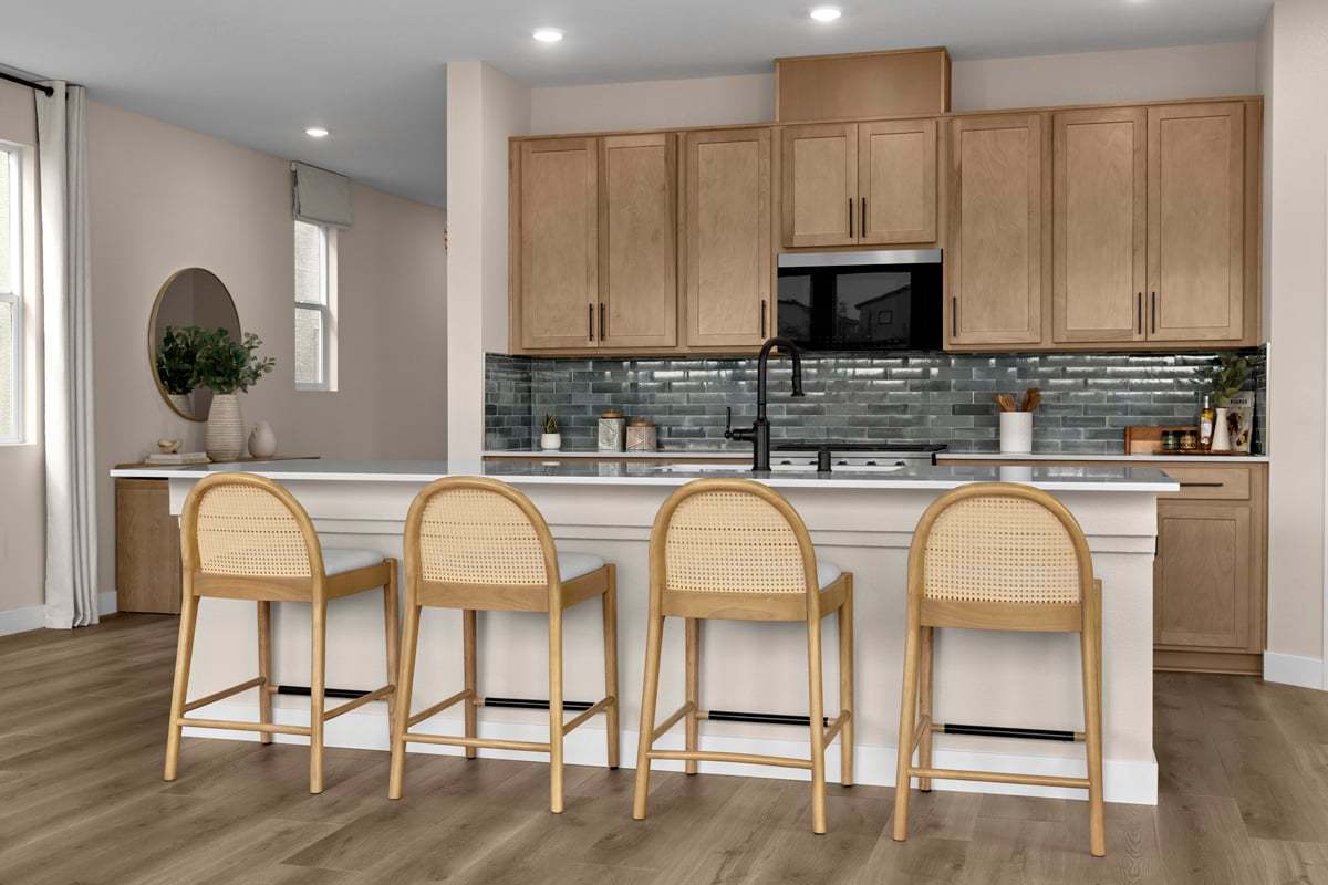 Plan 2469 Modeled - Kitchen