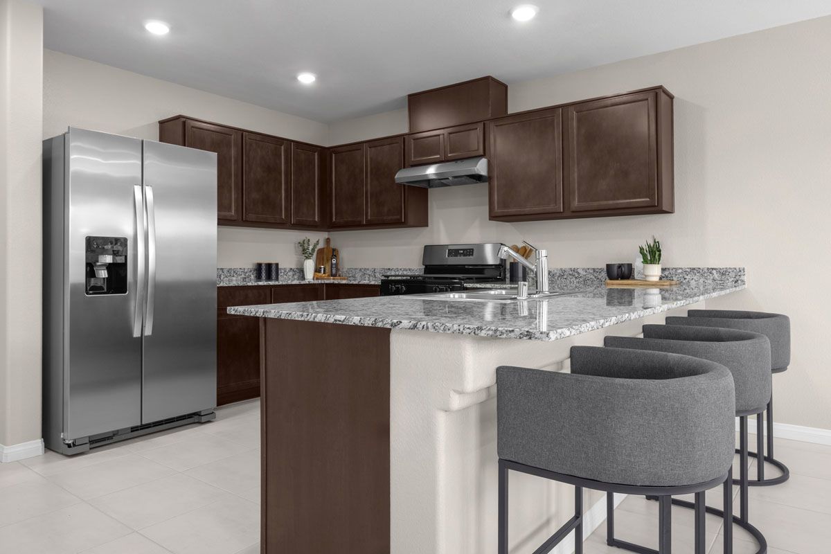Plan 1572 Modeled - Kitchen