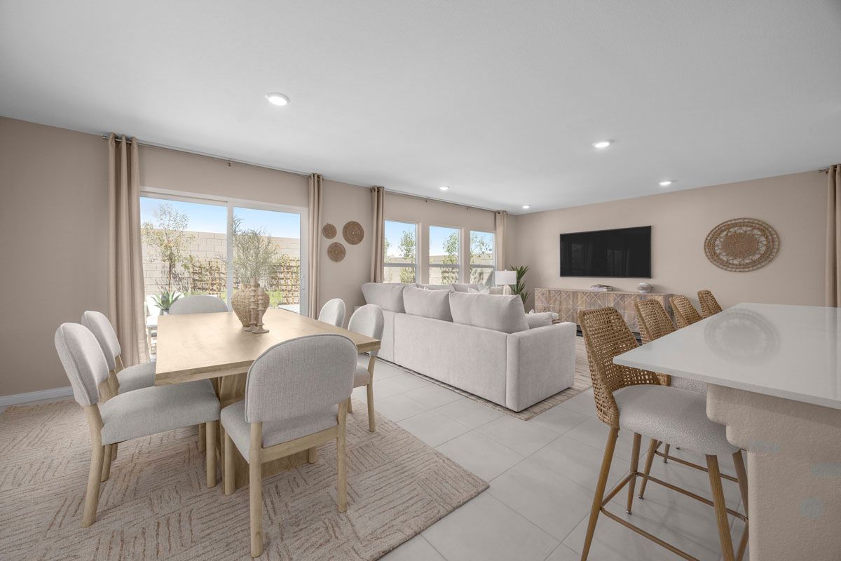Plan 1850 Modeled - Great room