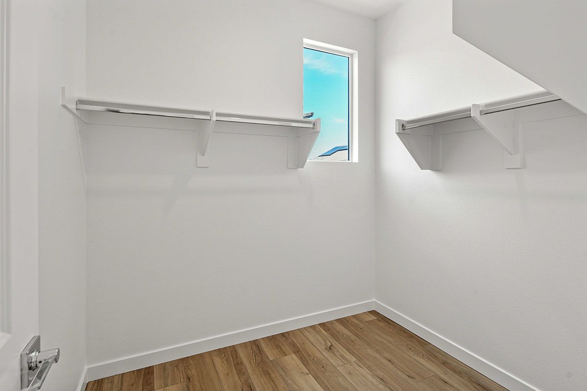 Primary walk-in closet