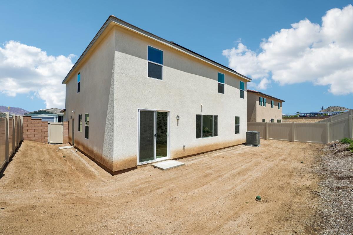 Rear exterior