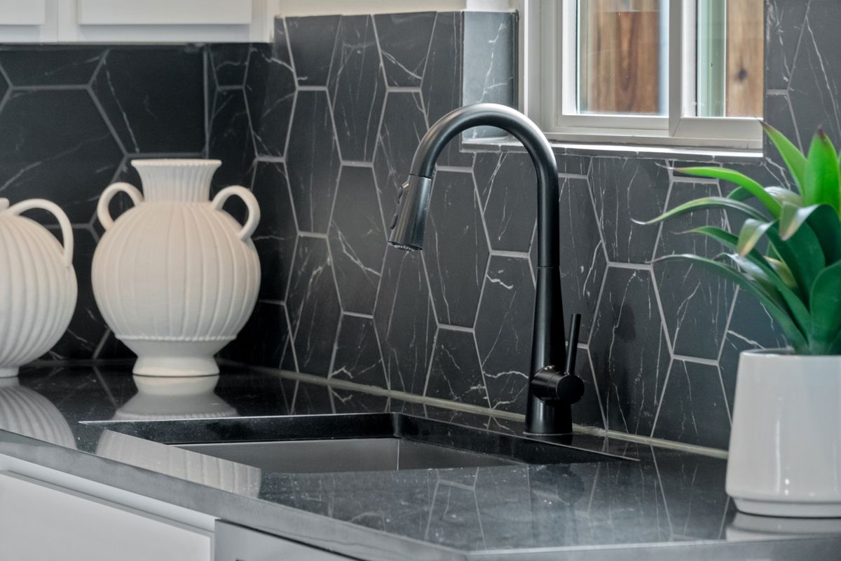 Plan 2343 Modeled - Granite kitchen countertops