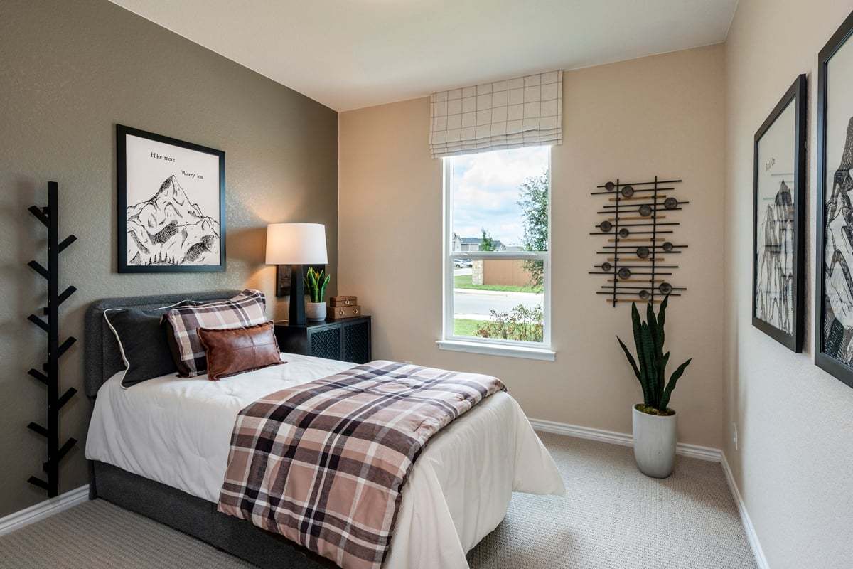 Plan 1889 Modeled - Bedroom 2