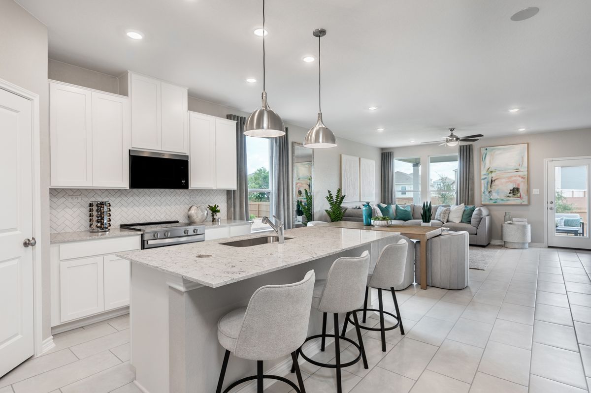 Plan 2702 Modeled - Kitchen