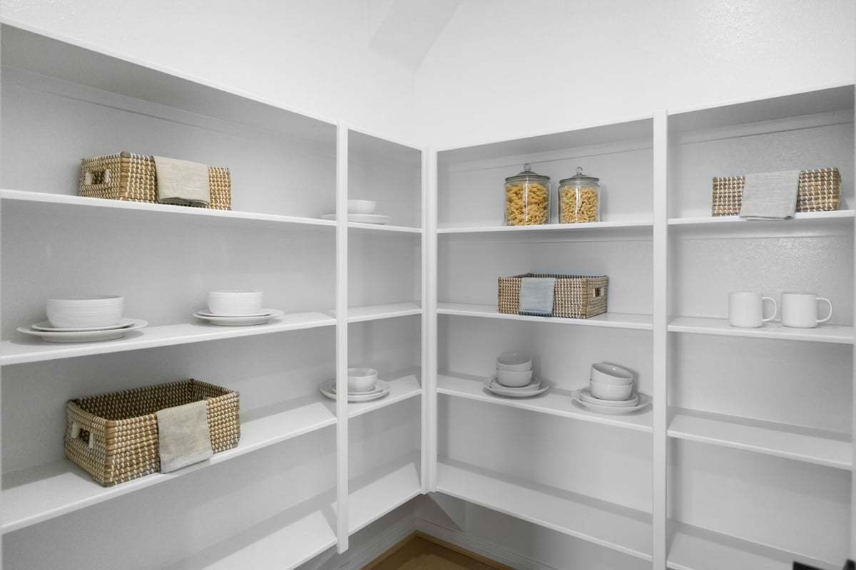 Plan 2343 Modeled - Walk-in kitchen pantry