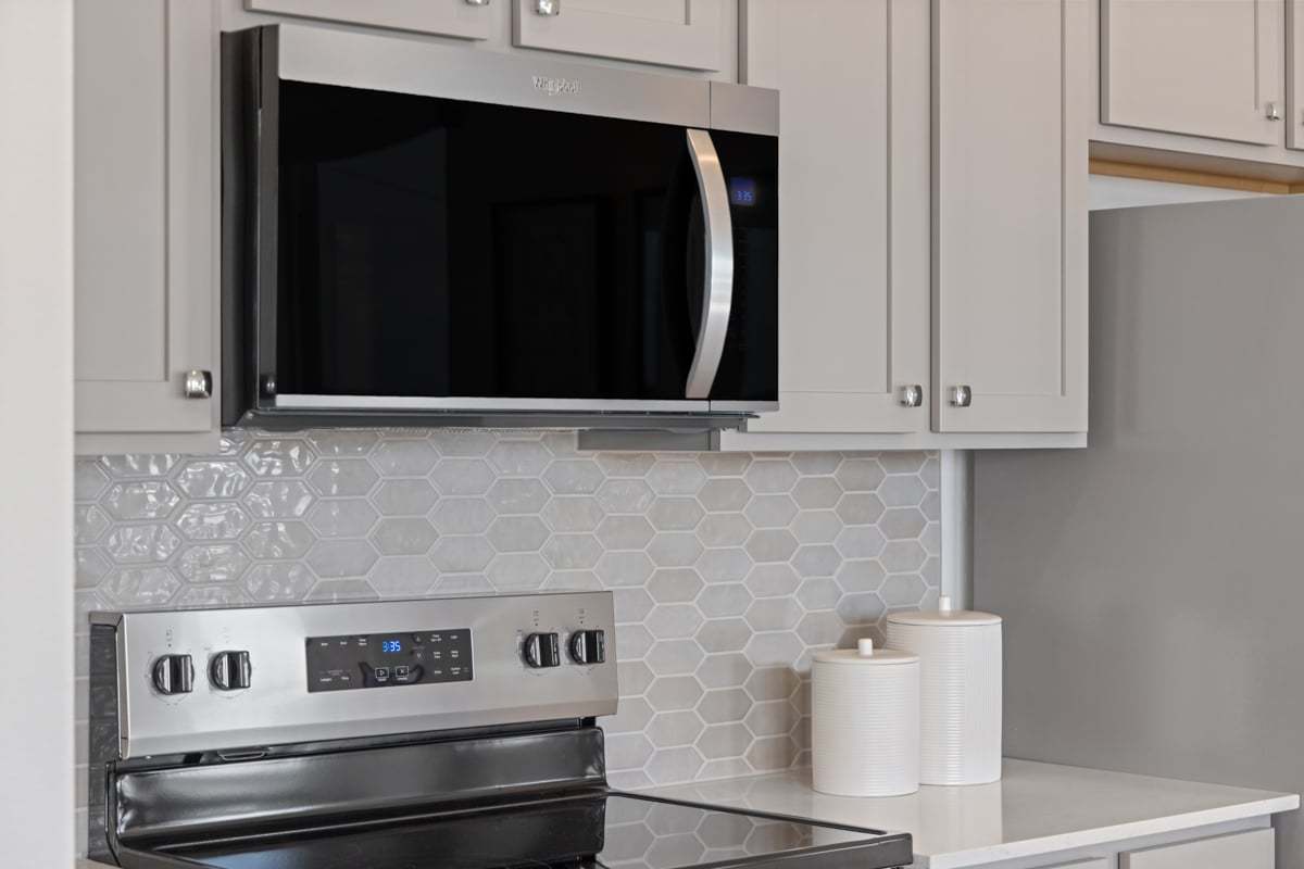 Stainless steel appliances