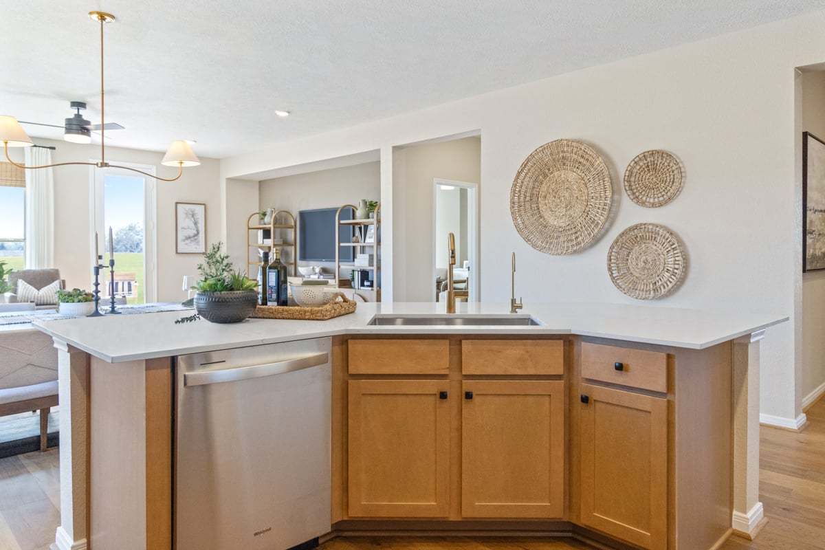 Plan 2003 Modeled - Kitchen island