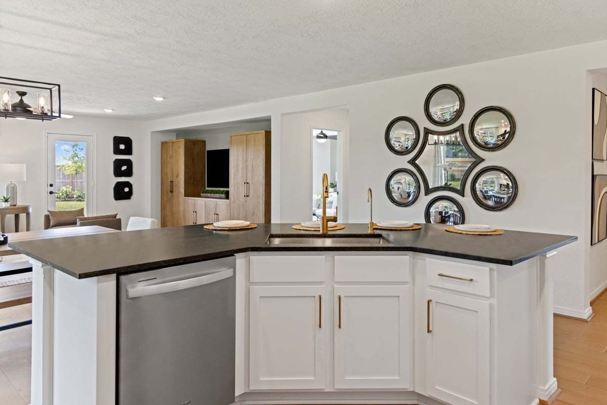 Plan 2003 Modeled - Kitchen island