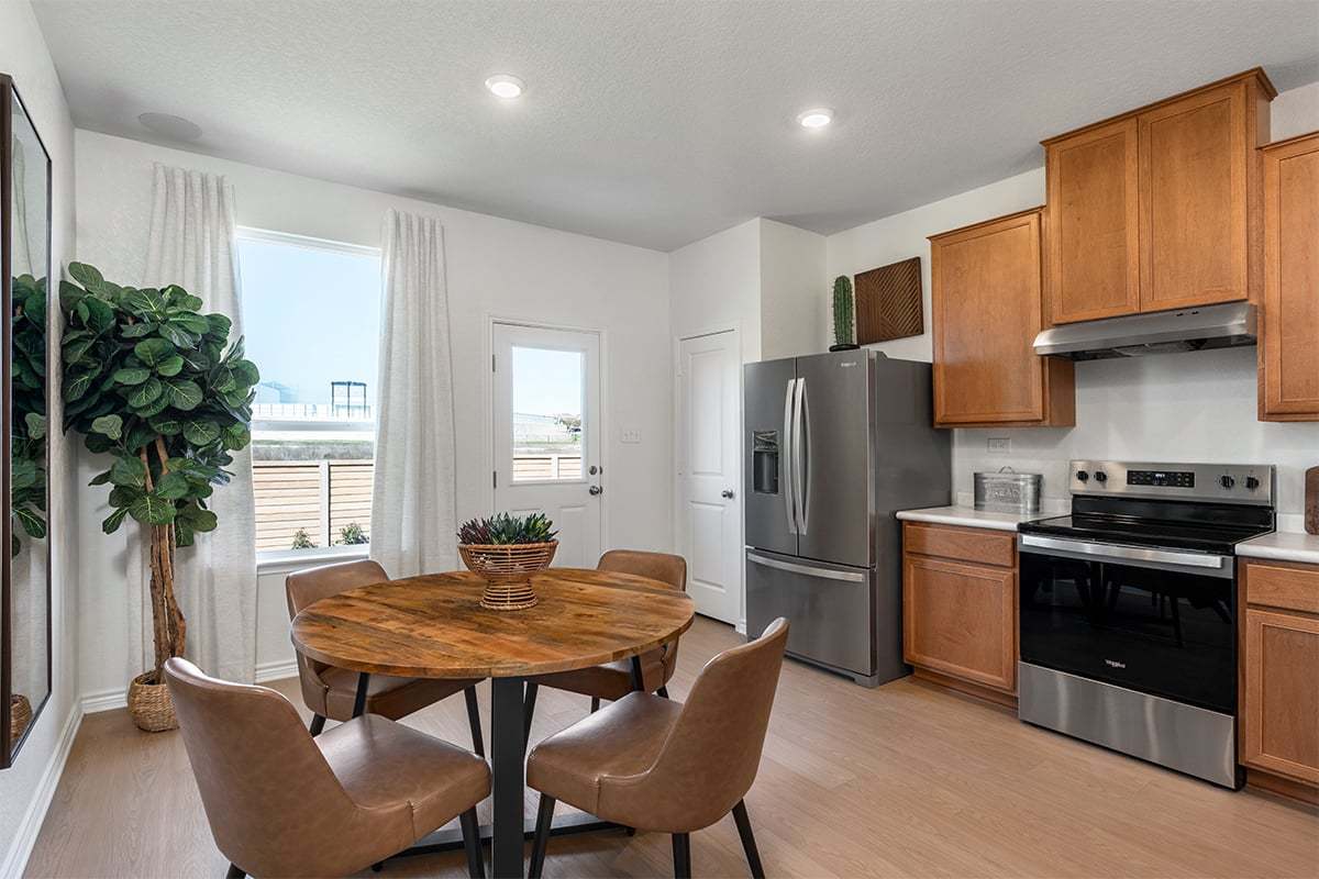 Plan 1243 Modeled - Kitchen
