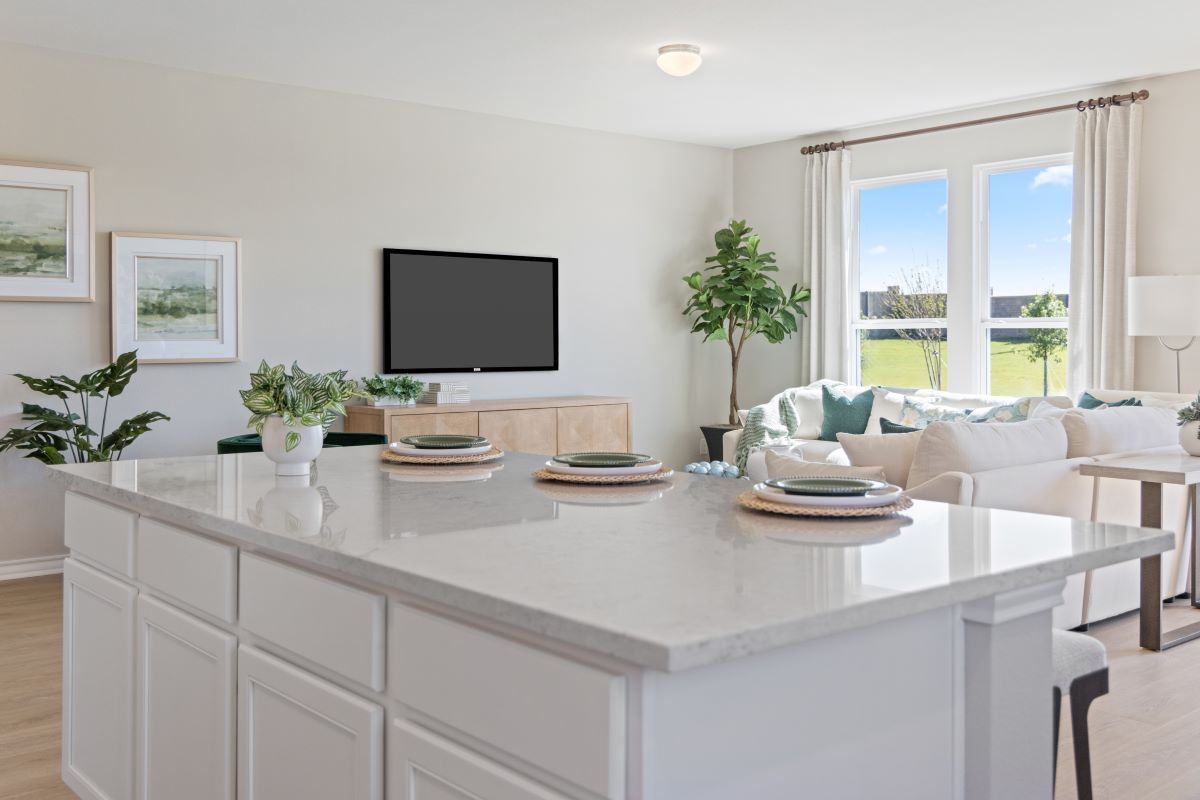 Plan 2062 Modeled - Kitchen island