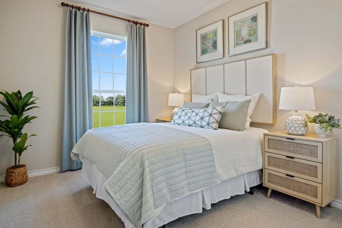 Plan 2062 Modeled - Spacious secondary bedrooms