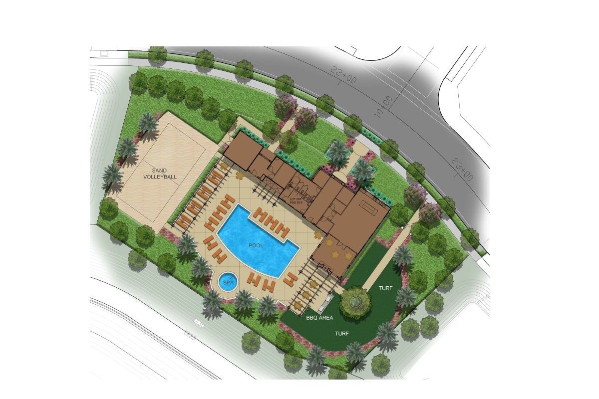 Future planned swimming pool
