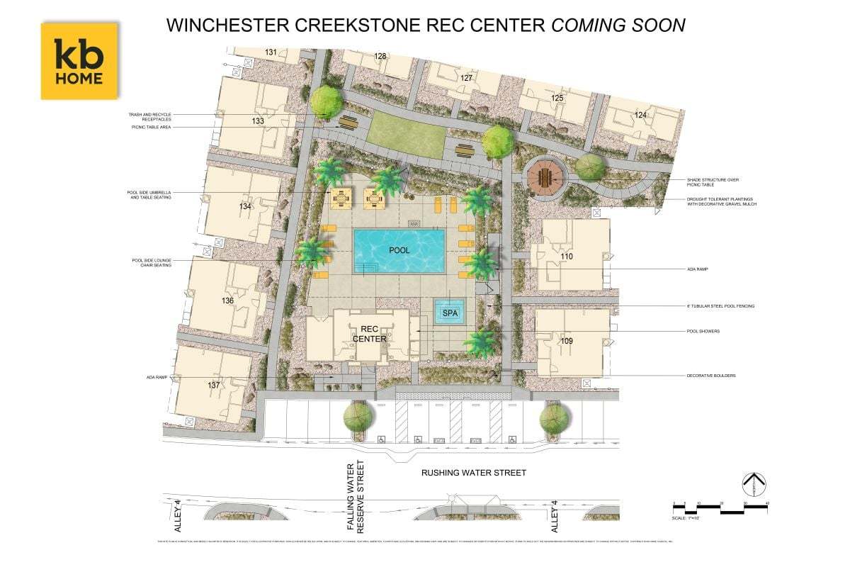 Future planned swimming pool