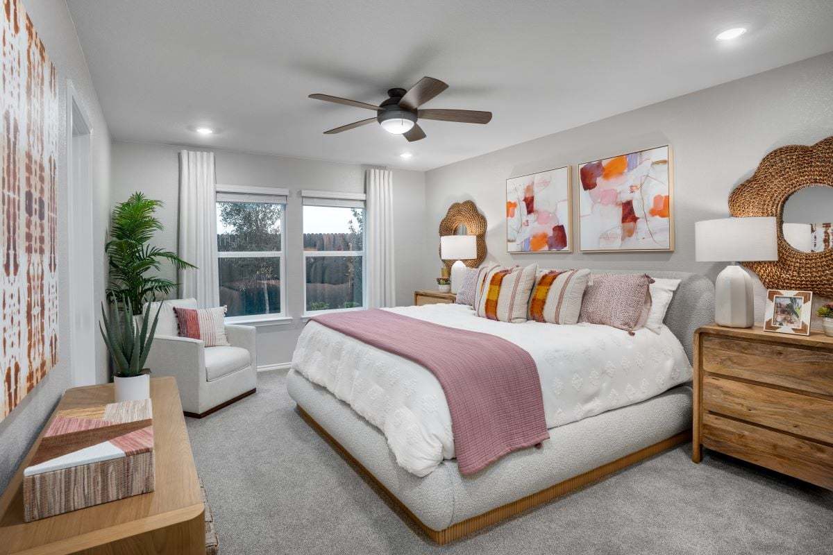 Plan 1548 - Primary bedroom