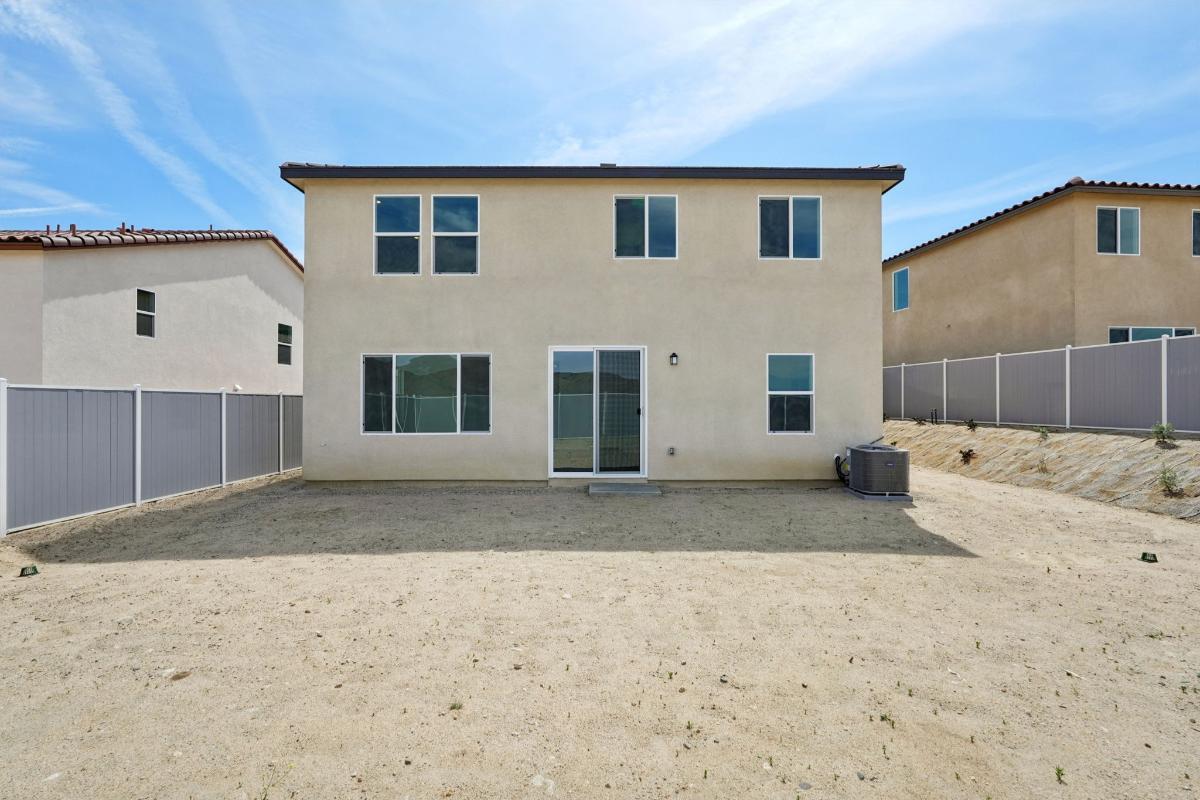 Rear exterior